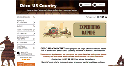 Desktop Screenshot of deco-uscountry.com