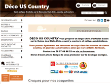 Tablet Screenshot of deco-uscountry.com